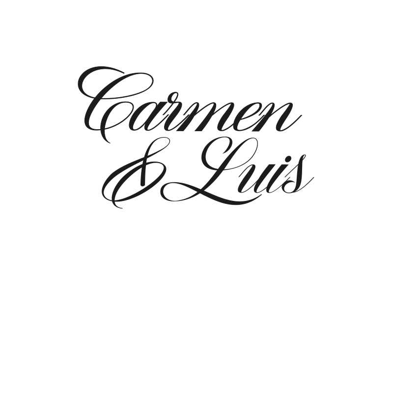 COUPLE'S NAME WEDDING