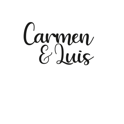 COUPLE'S NAME WEDDING