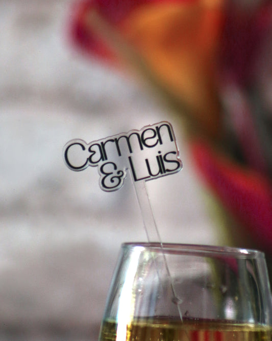 COUPLE'S NAME WEDDING