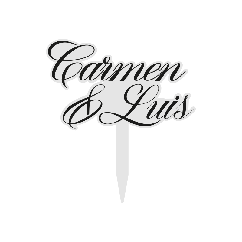 COUPLE'S NAME WEDDING